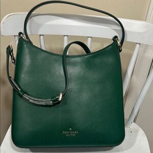 Kate Spade Forest Green Shoulder Bag/ Crossbody bag